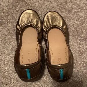 Tieks Ballet Flats Metallic Bronze Size 6